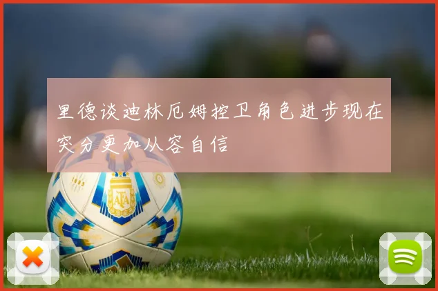 里德谈迪林厄姆控卫角色进步现在突分更加从容自信