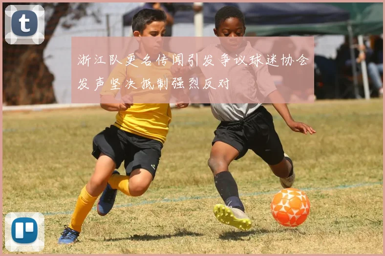 浙江队更名传闻引发争议球迷协会发声坚决抵制强烈反对